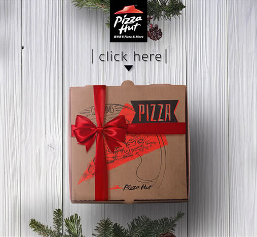 Pizza Hut Christmas Interactive Campaign Website